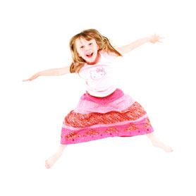 Jumping Girl